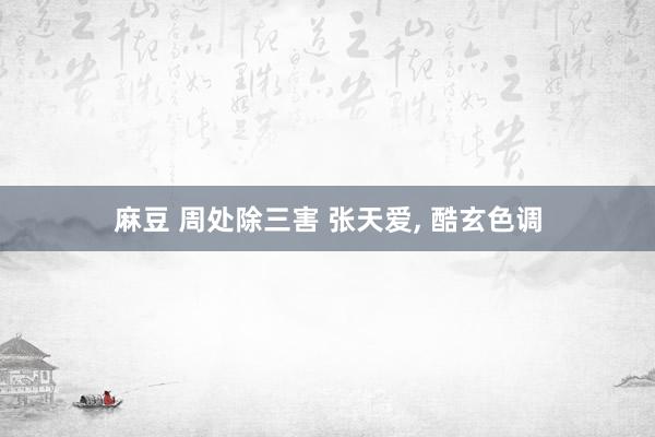 麻豆 周处除三害 张天爱， 酷玄色调